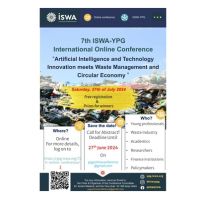 7TH ISWA YPG INTERNATIONAL online CONFERENCE- 27 July 2024